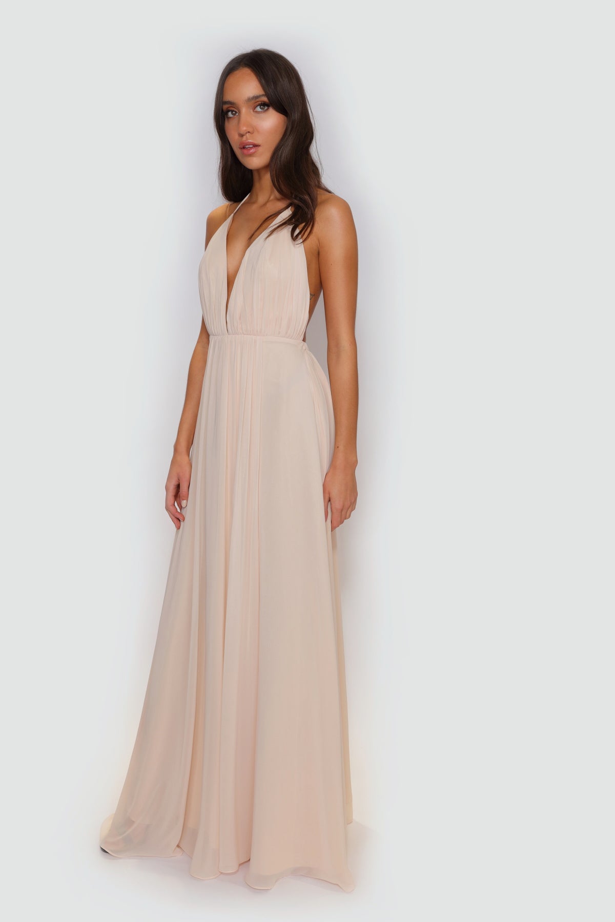 Satin Moa dress – IvoryField.com