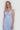 Chiffon Ella V-neck Dress in Light Blue