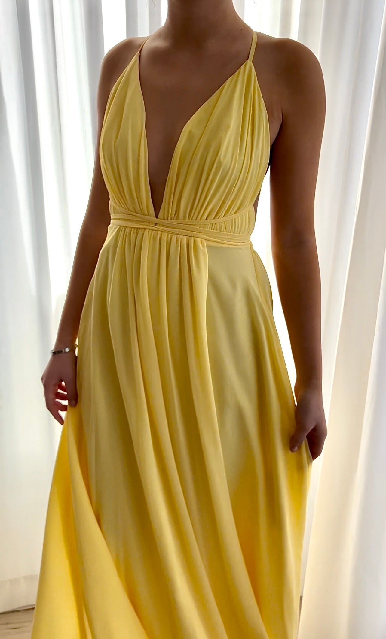 Satin Moa dress – IvoryField.com
