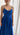 Royal Blue Satin Francis Dress