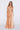 Satin Moa-Deep v Neckline Maxi Dress in Sunny peach color