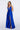 Satin Moa-Deep v Neckline Maxi Dress prom dress royal blue