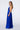 Satin Moa-Deep v Neckline Maxi Dress prom dress royal blue