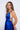 Satin Moa-Deep v Neckline Maxi Dress prom dress royal blue
