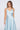 Open Back Faith Dress in Satin Powder Blue