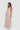 Chiffon Moa-Deep v Neckline Maxi Dress in Nude color