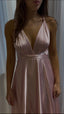 Kylie Dress soft pink Satin muti-way wrap dress