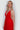 Moa-Deep v Neckline Maxi Dress in Red color