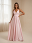 Luxe Satin Ella Dress Rose Pink