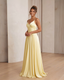Luxe Satin Faith Dress yellow