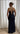 Madison Dress Navy Glittering Prom Dress Corset Top