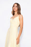 Faith gown sun yellow Dress with lace up back design open back