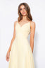 Faith gown sun yellow Dress with lace up back design open back