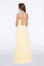 Faith gown sun yellow Dress with lace up back design open back