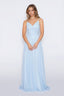 Chiffon Faith Dress in Light Blue