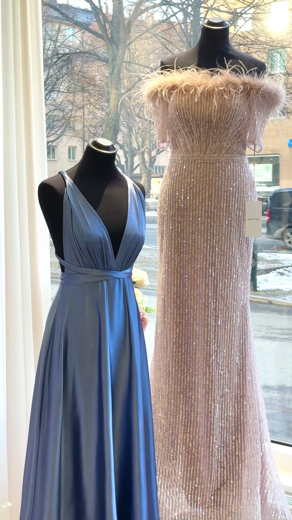 Balklänning Himmelsblå 